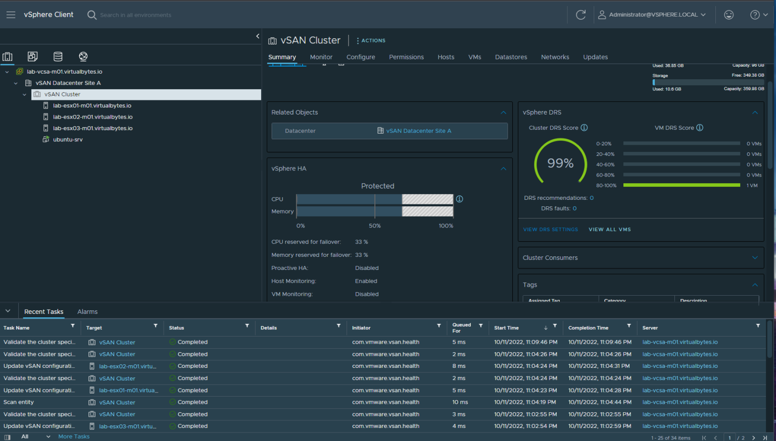 Vsphere 8 User Interface Upgrading vSphere 7.0.3 to vSphere 8.0 – Virtual Bytes