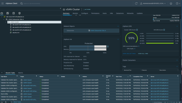 Vsphere Client 7 Example Upgrading vSphere 7.0.3 to vSphere 8.0 – Virtual Bytes