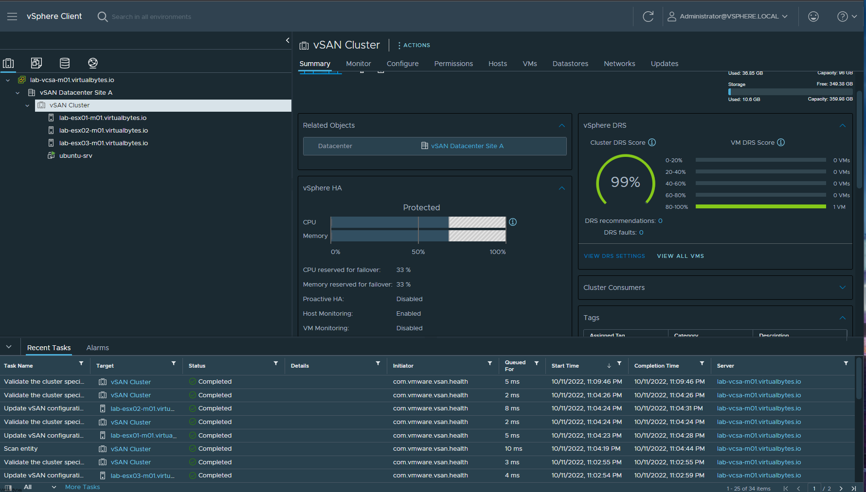 Vsphere Example Upgrading vSphere 7.0.3 to vSphere 8.0 – Virtual Bytes