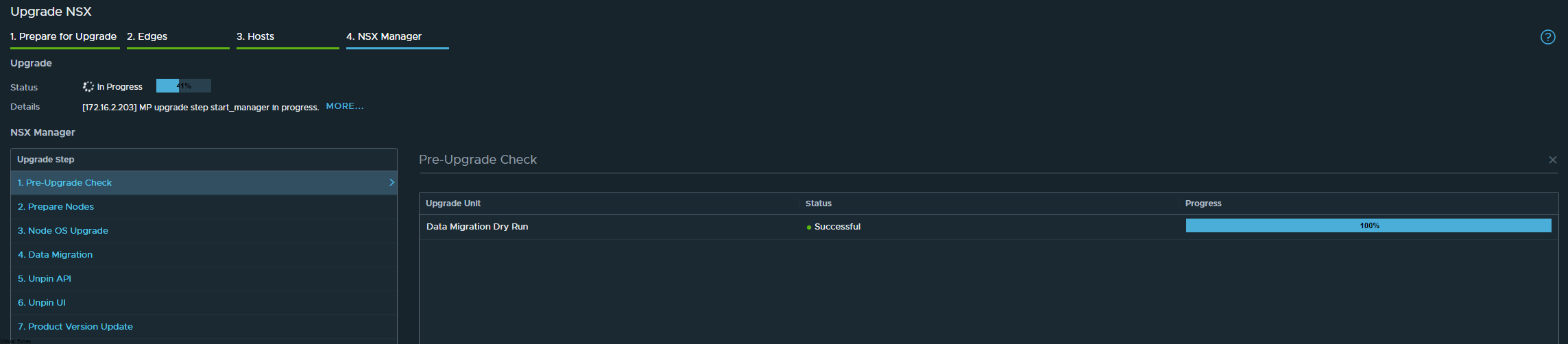 Upgrading VMware NSX 4.0.1.1 to 4.1.0 – Virtual Bytes