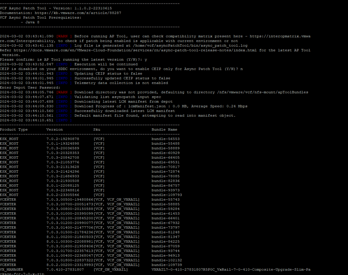 How To Apply Async Patch to VMware Cloud Foundation 5.1+ Virtual Bytes