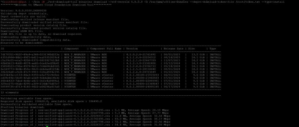 Offline VMware Cloud Foundation 9 Depot: Your Path to Air-Gapped ...